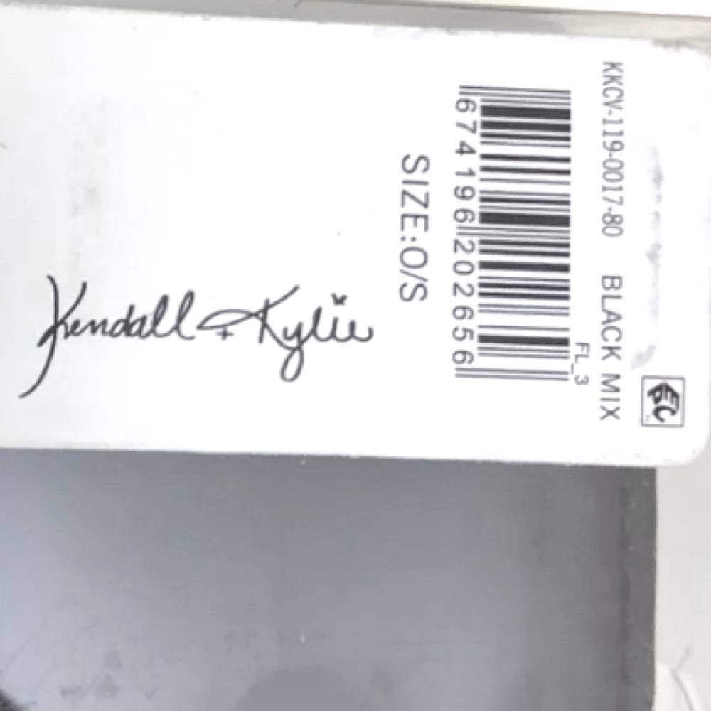 NEW [Kendall & Kylie] Makeup Brush Holder w/ Adjustable Belt Black & Hot Pink - Picture 11 of 12